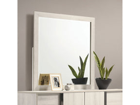 Horten Whitewash Mirror - Ornate Home