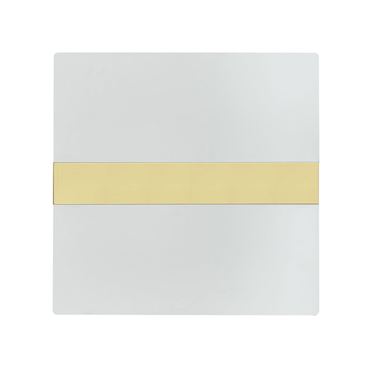 Horve Gold/White End Table - Ornate Home