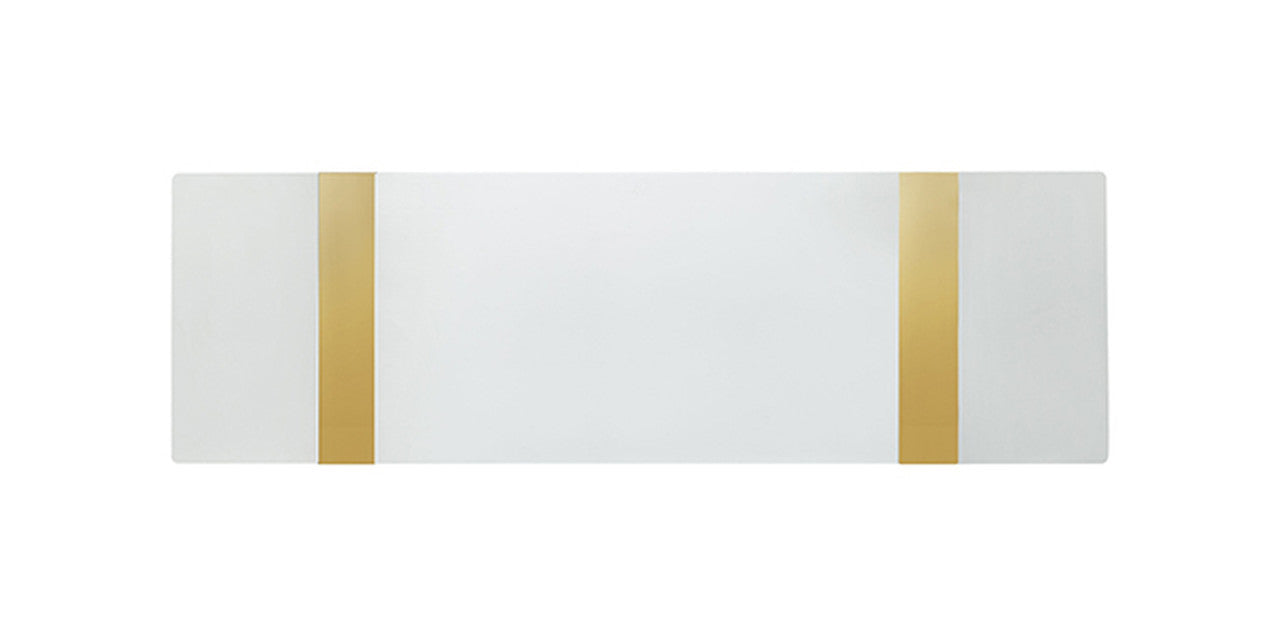Horve Gold/White Sofa Table - Ornate Home
