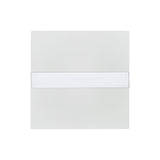 Horve Silver/White End Table