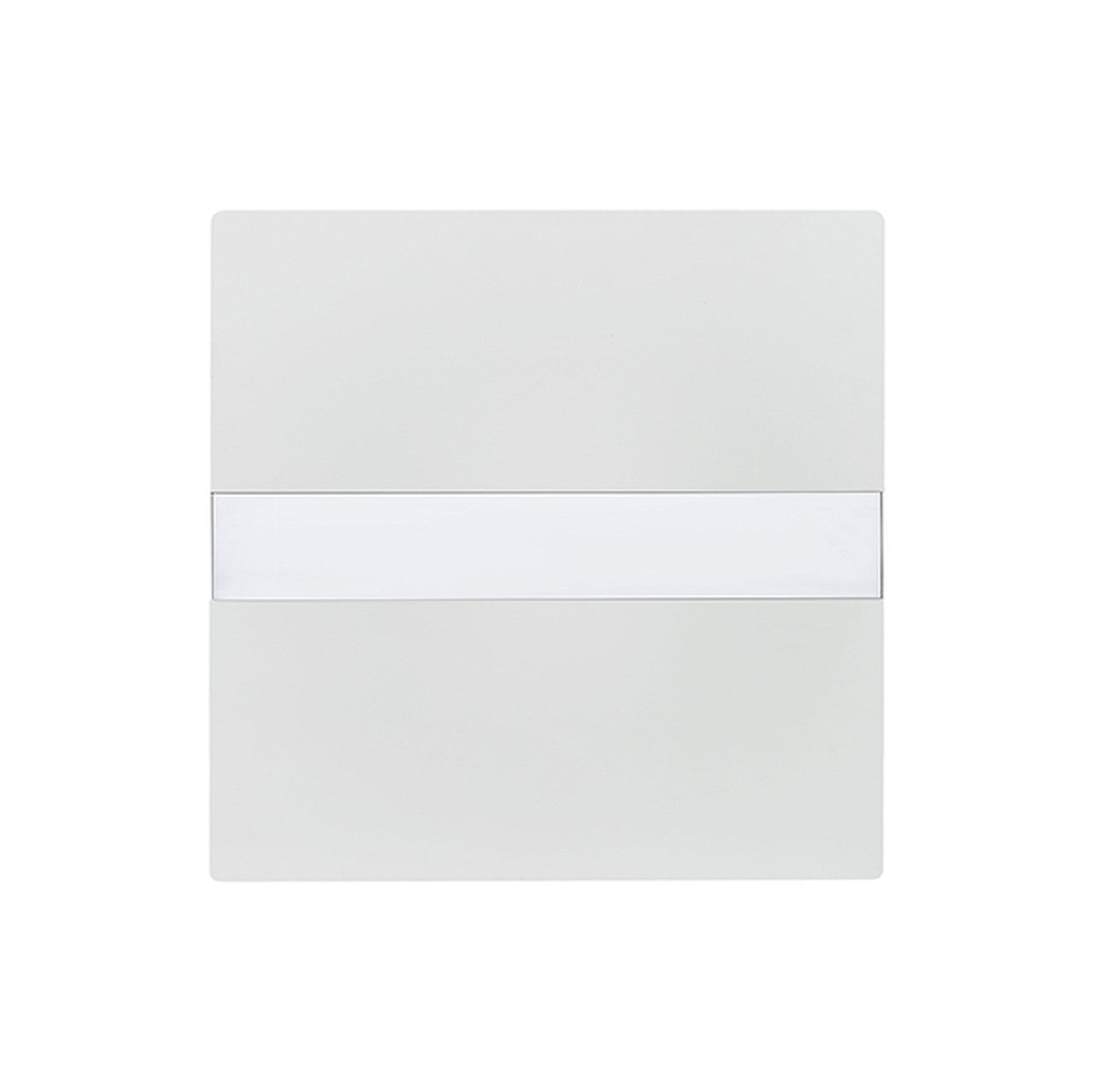Horve Silver/White End Table