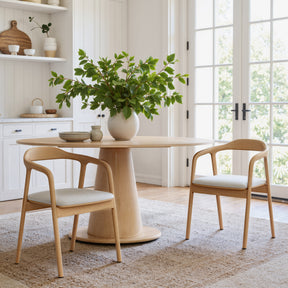Hosoi Beige Dining Chair - Ornate Home