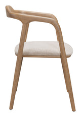 Hosoi Beige Dining Chair - Ornate Home