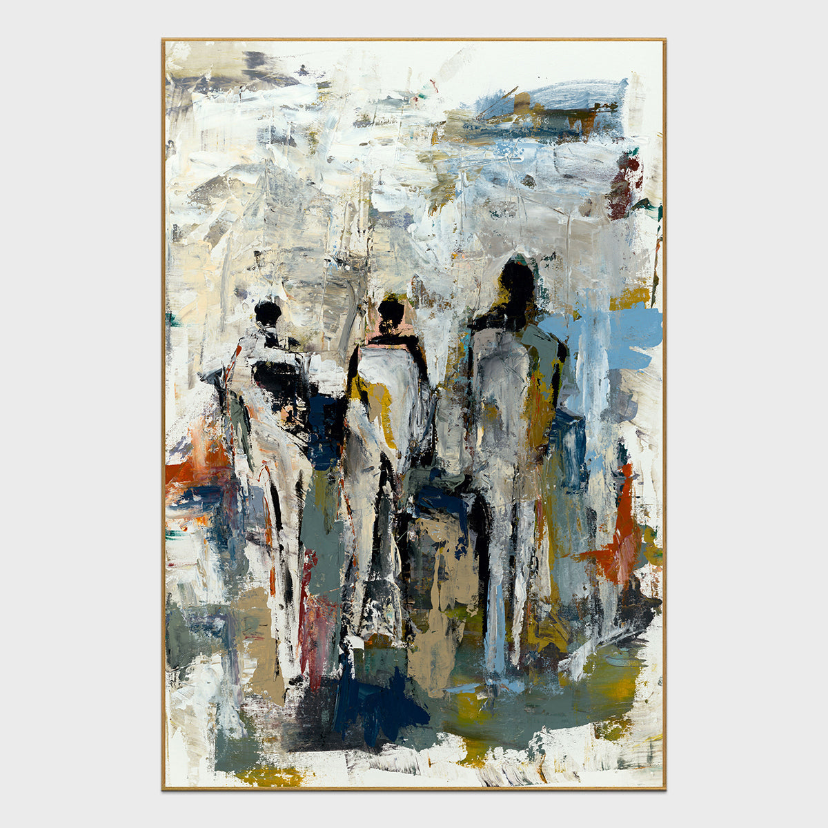 Hospitality Multicolor Painting Art by Buddy Whitlock - Ornate Home
