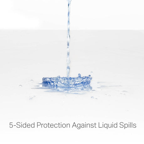 Hotel-Grade 5-Sided White Full Mattress Protector - Ornate Home