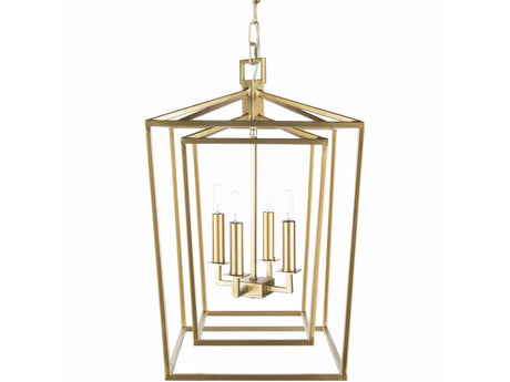 Hotevilla Gold Chain Ceiling Lighting - Ornate Home