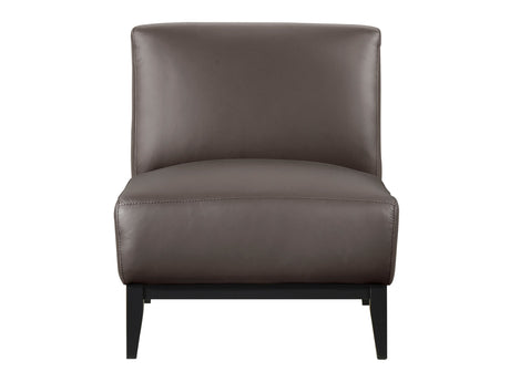 Houghton Dark Brown Accent Chair - Ornate Home