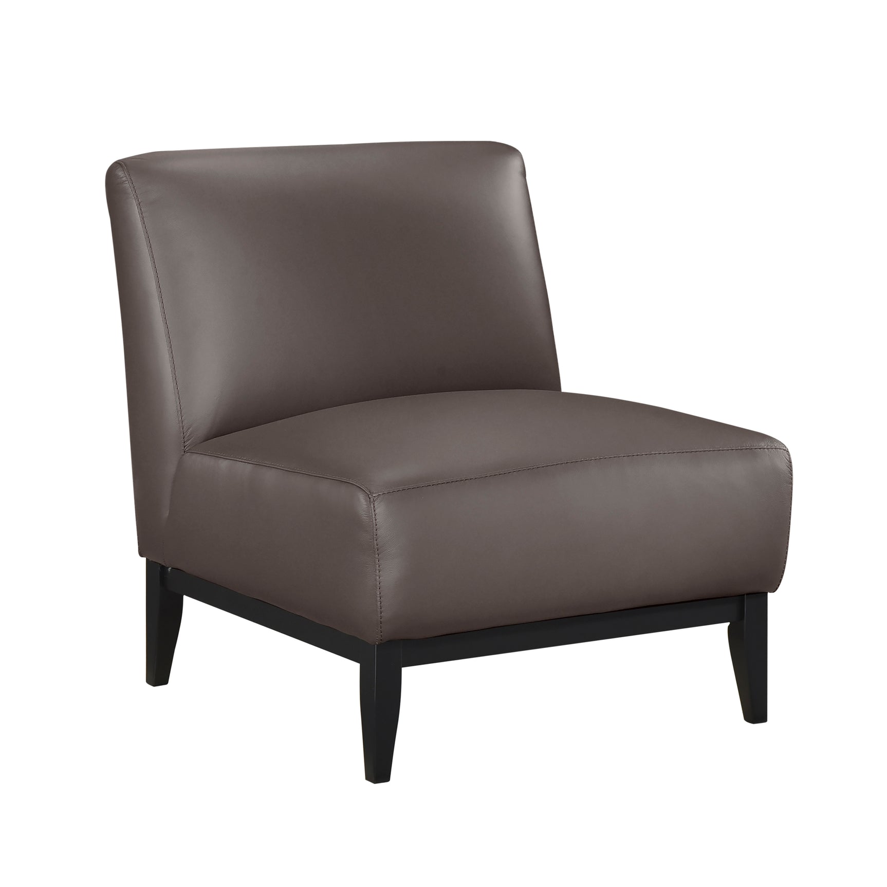 Houghton Dark Brown Accent Chair - Ornate Home