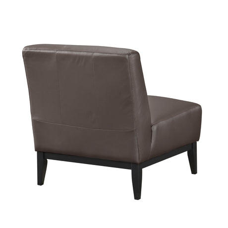 Houghton Dark Brown Accent Chair - Ornate Home
