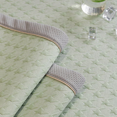 Houndstooth Ice Silk Breathable Sofa Cover, Modern Non-Slip Summer Couch Protector - Ornate Home