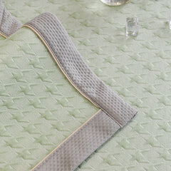 Houndstooth Ice Silk Breathable Sofa Cover, Modern Non-Slip Summer Couch Protector - Ornate Home