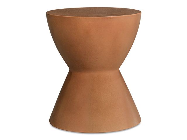 Hourglass Terracotta Outdoor Stool - Ornate Home