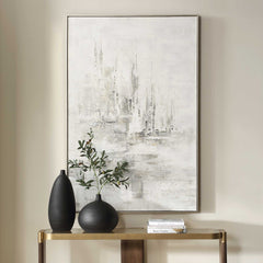 Hours In Silence Multicolor Abstract Art - Ornate Home