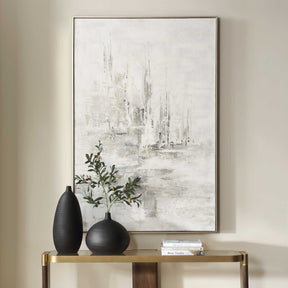Hours In Silence Multicolor Abstract Art - Ornate Home