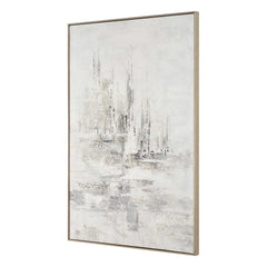 Hours In Silence Multicolor Abstract Art - Ornate Home
