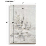 Hours In Silence Multicolor Abstract Art - Ornate Home