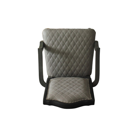 House Beatrice Arm Chair in Charcoal (Set of 2) 68813 - Ornate Home