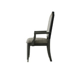 House Beatrice Arm Chair in Charcoal (Set of 2) 68813 - Ornate Home