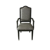 House Beatrice Arm Chair in Charcoal (Set of 2) 68813 - Ornate Home