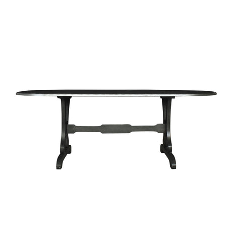 House Beatrice Dining Table in Charcoal 68810 - Ornate Home