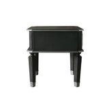House Beatrice End Table in Charcoal - Ornate Home