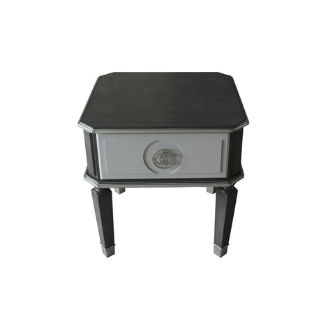House Beatrice End Table in Charcoal - Ornate Home