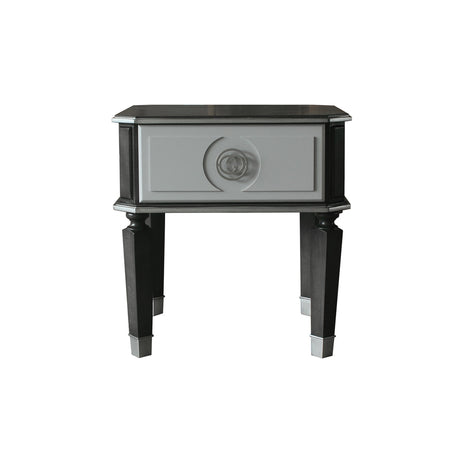 House Beatrice End Table in Charcoal - Ornate Home