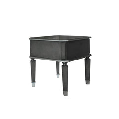 House Beatrice End Table in Charcoal - Ornate Home