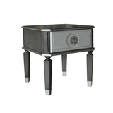 House Beatrice End Table in Charcoal - Ornate Home