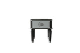 House Beatrice End Table in Charcoal - Ornate Home
