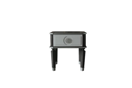 House Beatrice End Table in Charcoal - Ornate Home