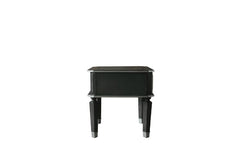 House Beatrice End Table in Charcoal - Ornate Home