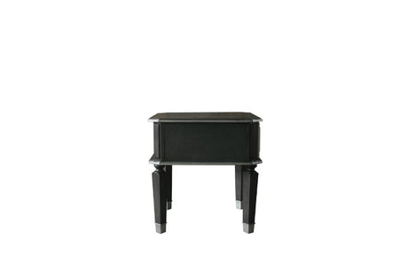 House Beatrice End Table in Charcoal - Ornate Home
