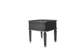 House Beatrice End Table in Charcoal - Ornate Home