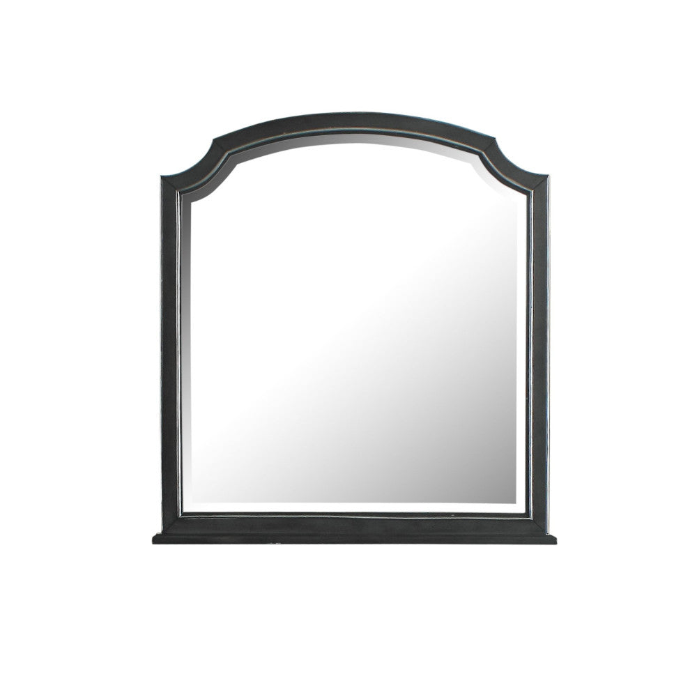 House Beatrice Mirror in Light Gray - Ornate Home