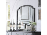House Beatrice Mirror in Light Gray - Ornate Home