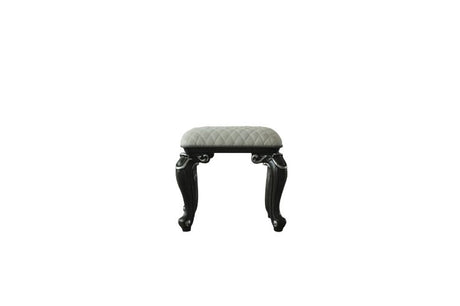 House Delphine Vanity Stool in Charcoal - Ornate Home