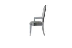 House Marchese Arm Chair in Pearl Gray (Set of 2) 68863 - Ornate Home