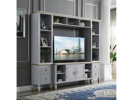 House Marchese Entertainment Center with TV Stand - Ornate Home