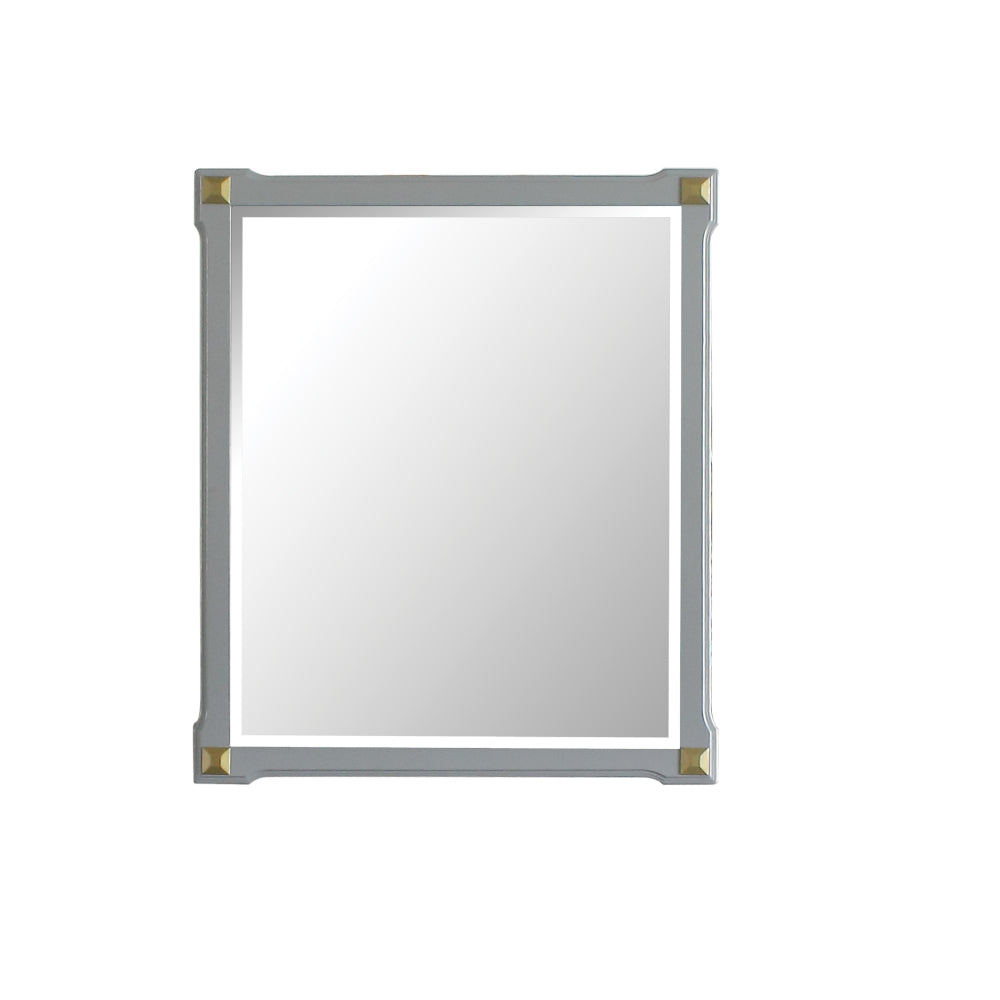 House Marchese Mirror in Pearl Gray - Ornate Home