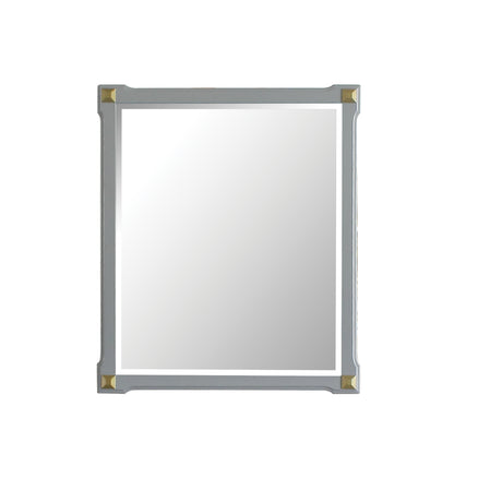 House Marchese Mirror in Pearl Gray - Ornate Home