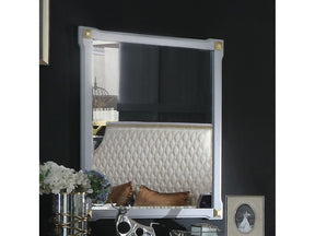 House Marchese Mirror in Pearl Gray - Ornate Home