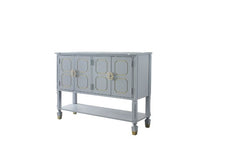 House Marchese Pearl Gray Server - Ornate Home