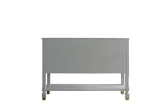 House Marchese Pearl Gray Server - Ornate Home