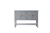 House Marchese Pearl Gray Server - Ornate Home