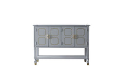 House Marchese Pearl Gray Server - Ornate Home