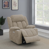 Houston Camel Power Lift Recliner - Ornate Home