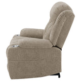Houston Camel Power Lift Recliner - Ornate Home