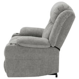 Houston Grey Power Lift Recliner - Ornate Home