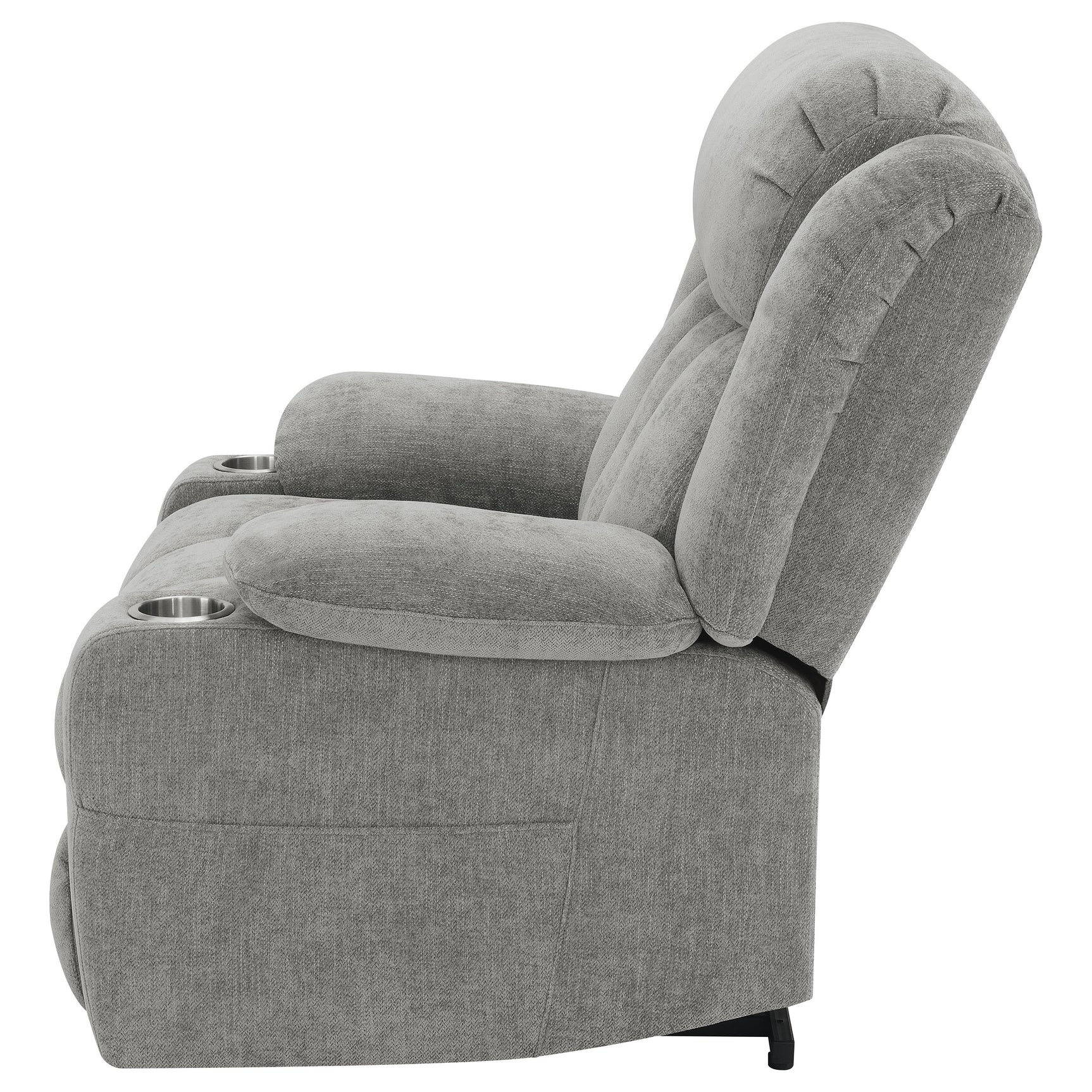 Houston Grey Power Lift Recliner - Ornate Home